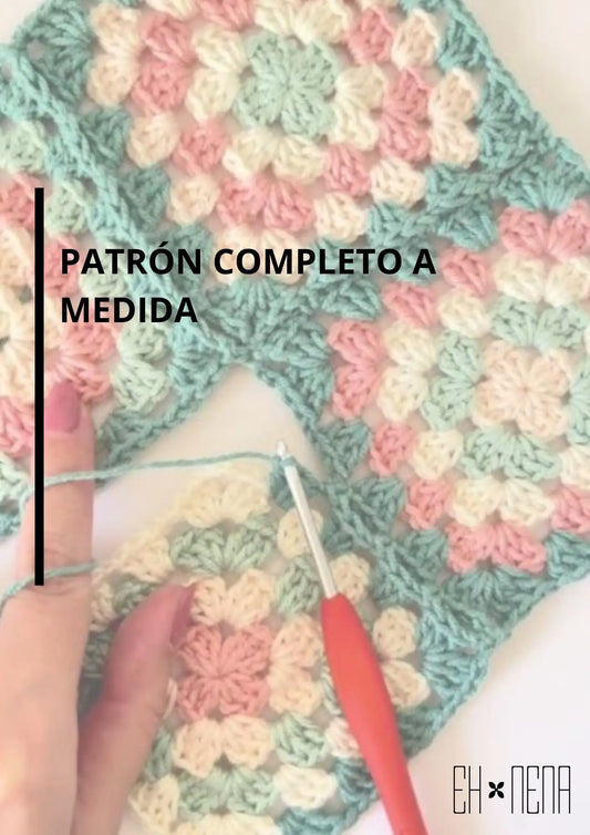 Patrones digitales de crochet por medidas personalizados de EH NENA