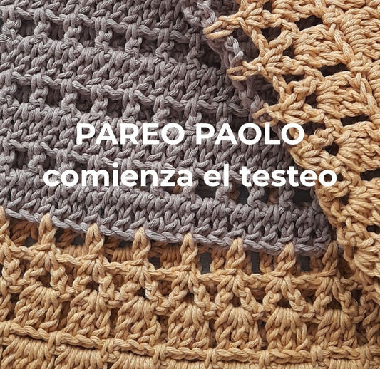 Comienza el testeo del Pareo Paolo, la última pieza de la cápsula de verano EH NENA 2026
