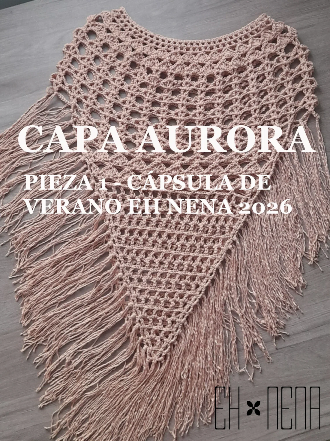 Cómo tejer una capa de crochet para verano: patrón de la Capa Aurora