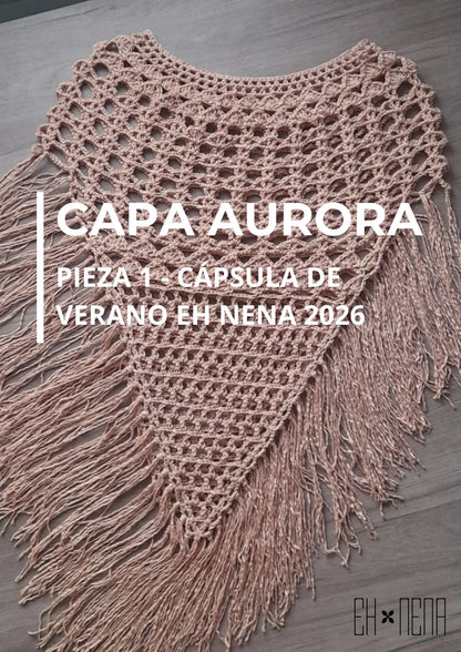 Patrón Crochet Capa Aurora - Descarga PDF | EH NENA