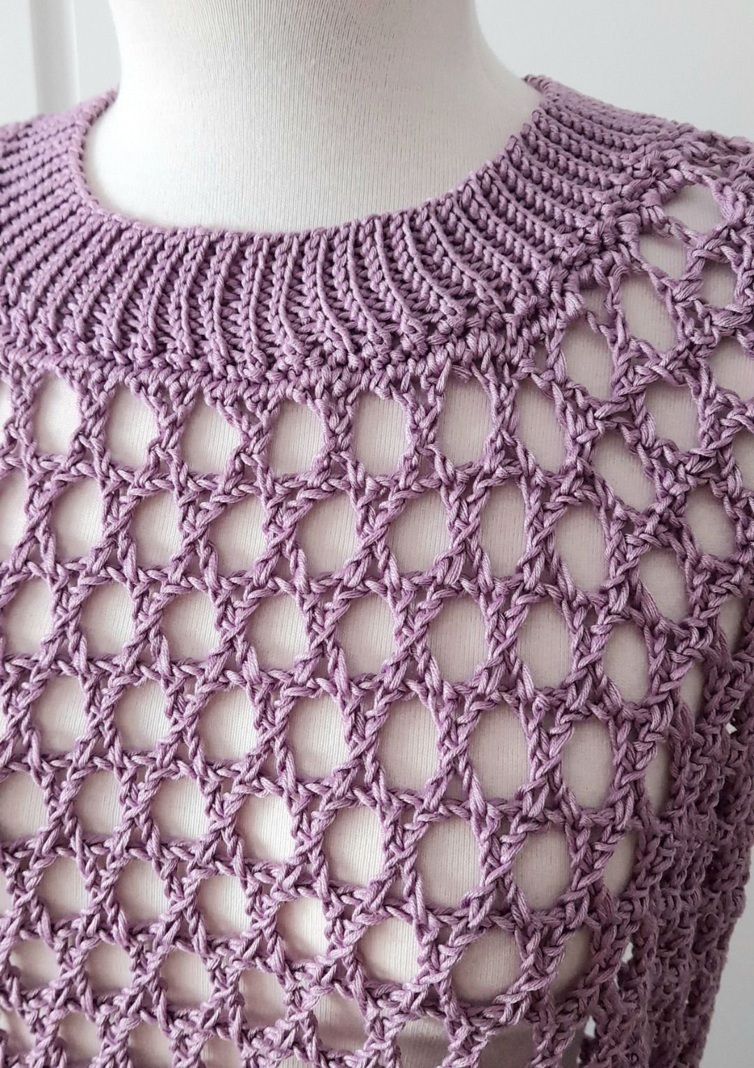 Patrón de crochet descargable en pdf de la Túnica Molly de la Capsula de verano EH NENA 2026
